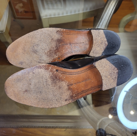 Mario De Gerard Men's Leather Tassel Loafers - Picture 8 of 9